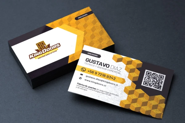 tarjetas presentación proketing modernas